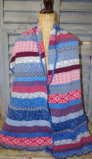 Preview: Schal Flora Ahoi von Invero, Baumwolle